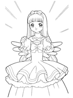 Cardcaptor Sakura Coloring Page